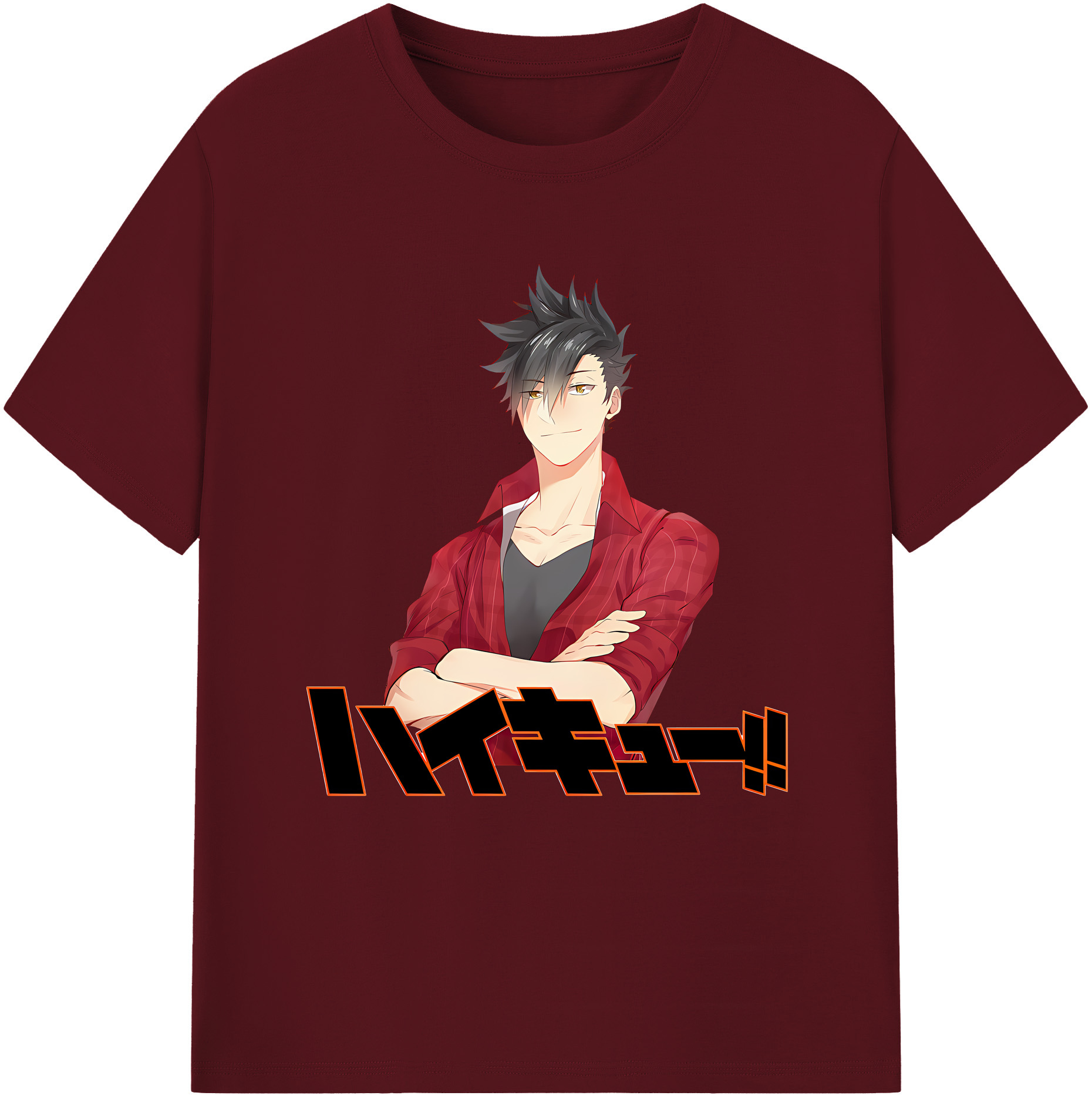 （画像用） ハイキュー!! Haikyu!! 綿100％半袖Tシャツ（フロントプリント）